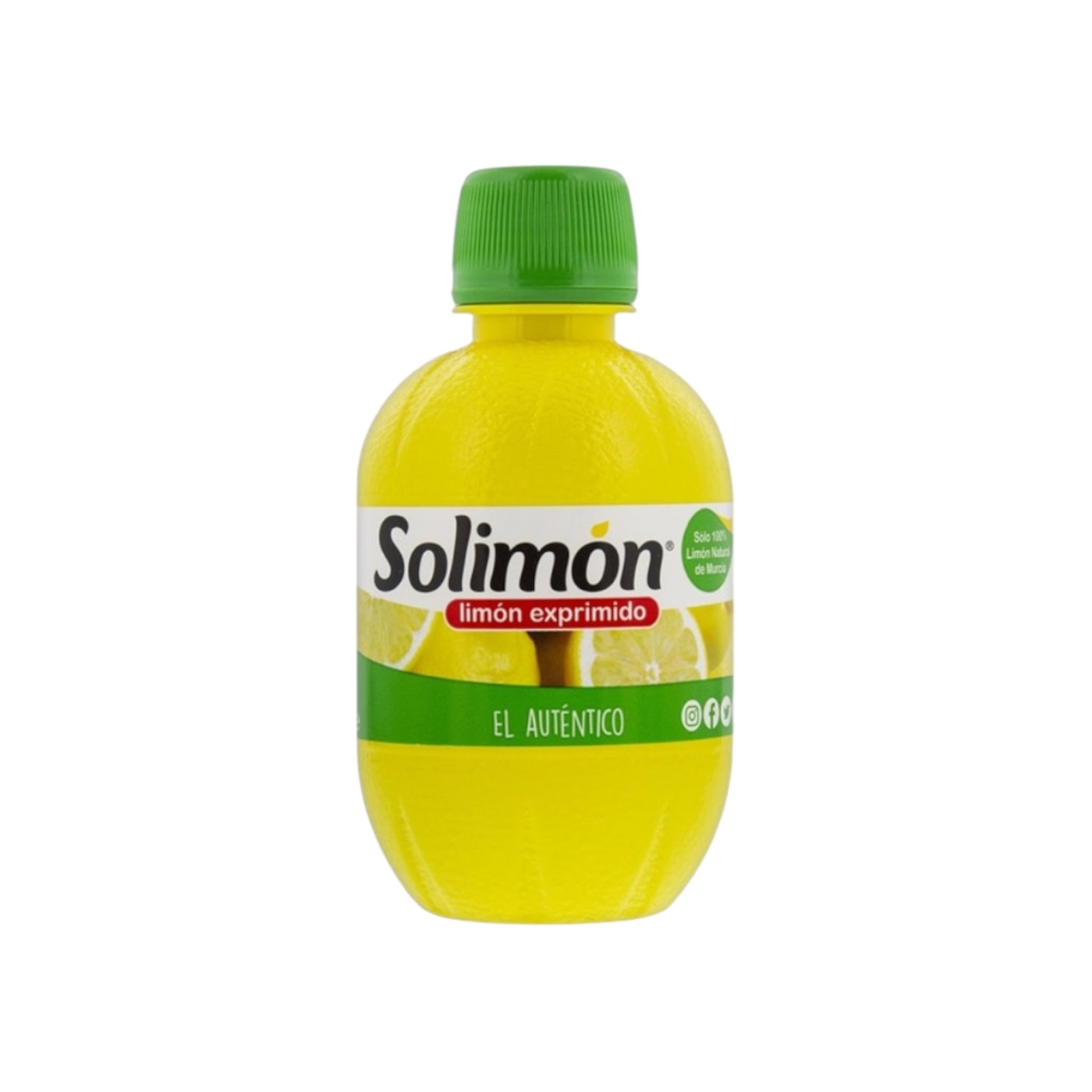 Jugo de limón exprimido 100% natural en botella de AZALA GOURMET, con limón fresco y transparente en la imagen.