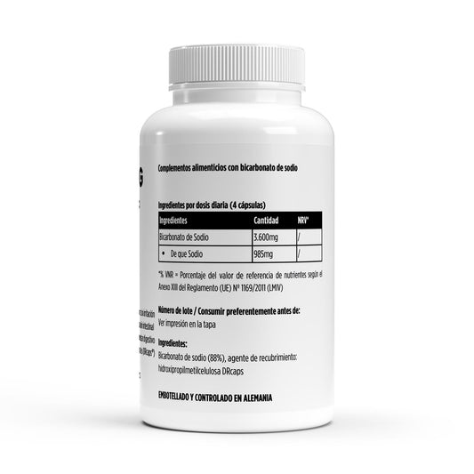 Bicarbonato de sodio • Digestión Controlada • Acidez Neutralizada - Sensaido
