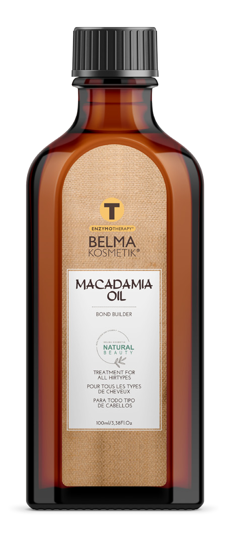 Kit de cuidado en casa XARODIST Belma kosmetik con champú, mascarilla y serum de aceite de macadamia para cabello saludable