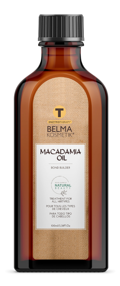 Kit de cuidado en casa XARODIST Belma kosmetik con champú, mascarilla y serum de aceite de macadamia para cabello saludable