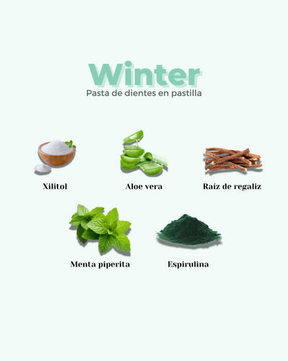 Refill Pasta de Dientes en Pastilla ECO WINTER