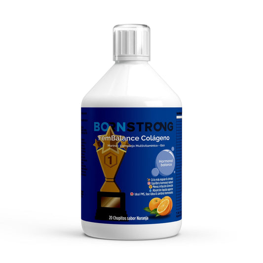 Pack FemBalance y Vitality de BORNSTRONG FITNESS, suplementos para el bienestar femenino, equilibrio y energía diaria.