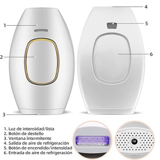 Depiladora IPL Láser – Tecnología Profesional de Depilación en Casa