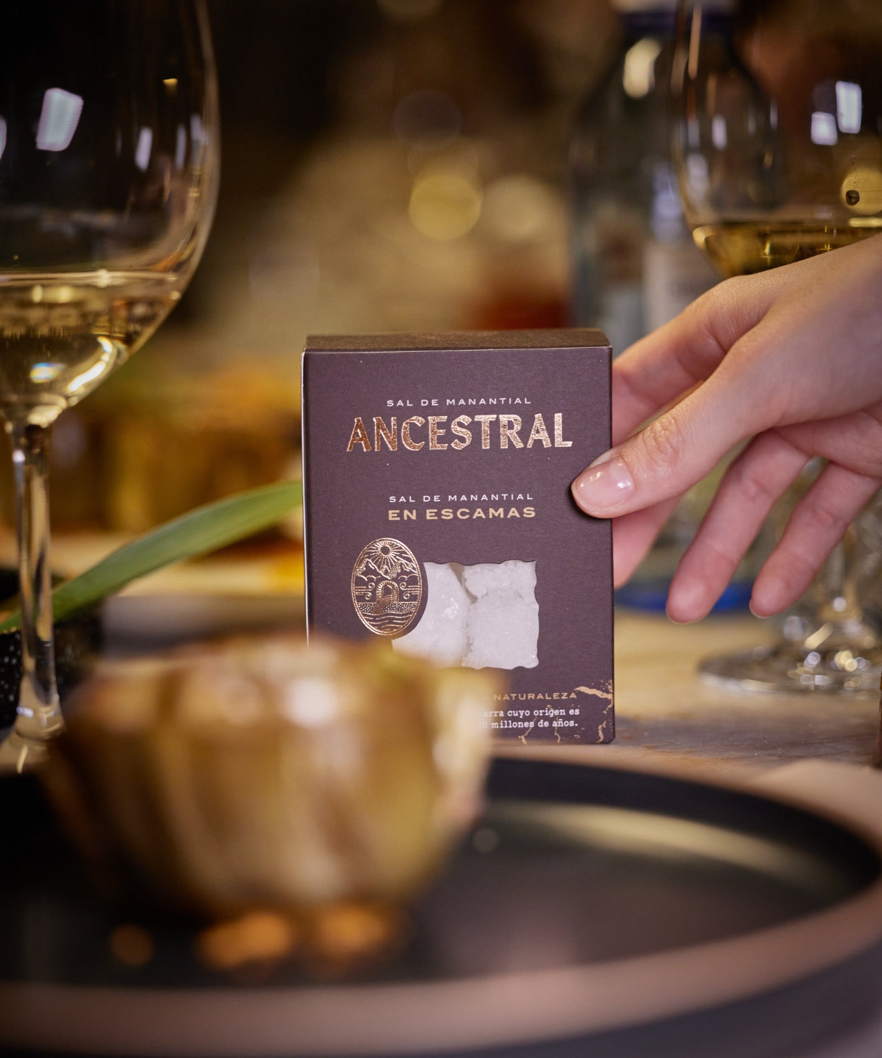 Escamas de Sal de Manantial