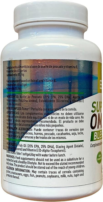 Super Omega 3 EFNE – Alta pureza con Vitamina E