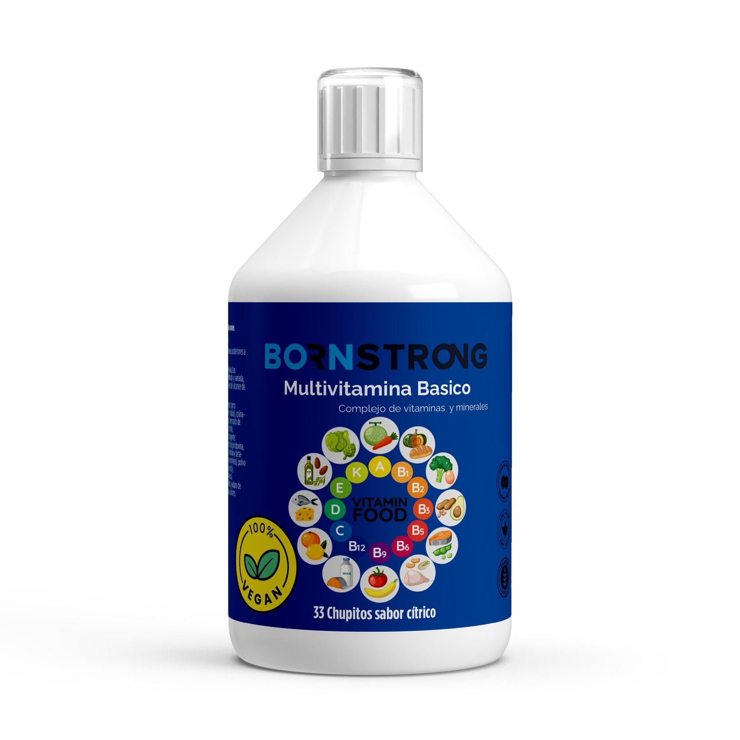 Multivitaminico Basic Shots Plus+ • Energia Diaria  • Vitaminas Esenciales