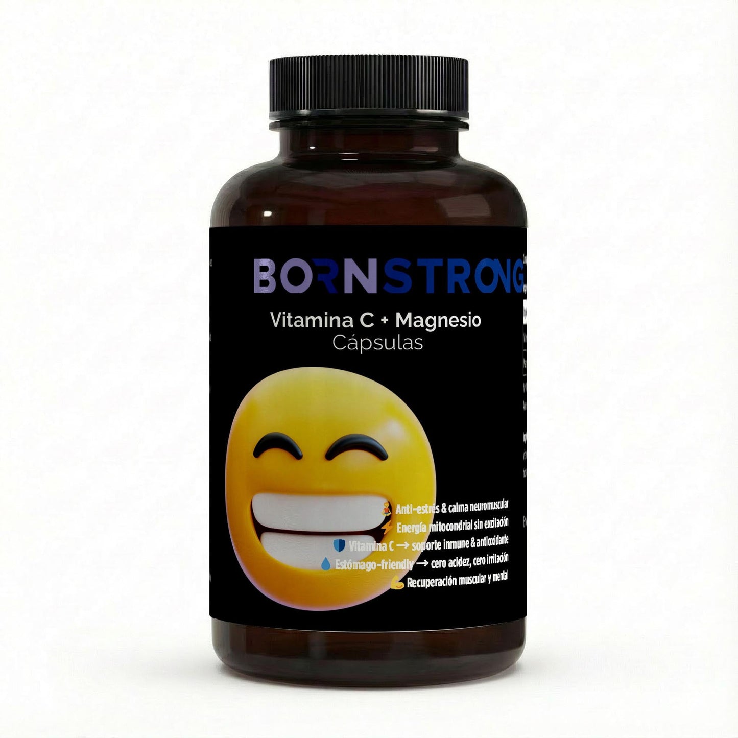 Vitamina C + Magnesium • Absorción Suave • Cero Acidez