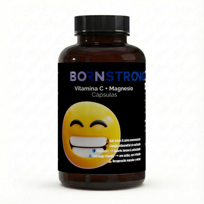 Vitamina C + Magnesium • Absorción Suave • Cero Acidez