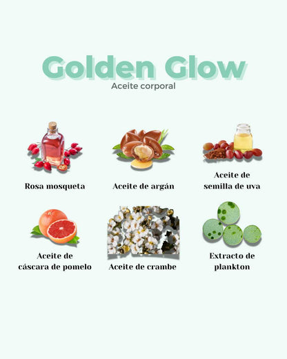 Aceite corporal Golden Glow