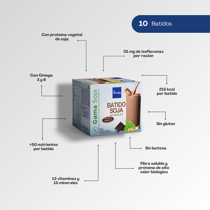 Batido de Soja sabor Chocolate