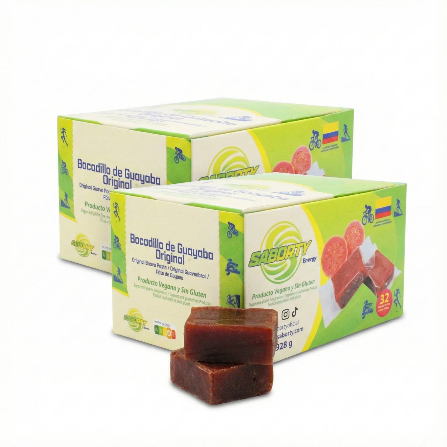 Caja Bocadillo de Guayaba Energy (32 uds / Packs Ahorro)