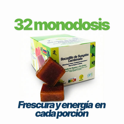 Caja Bocadillo de Guayaba Energy (32 uds / Packs Ahorro)