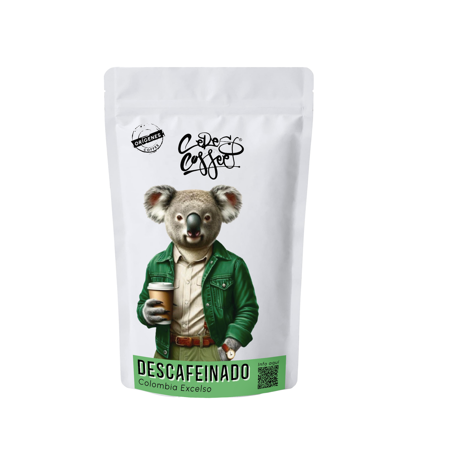 Café de Especialidad Descafeinado Colombia Excelso