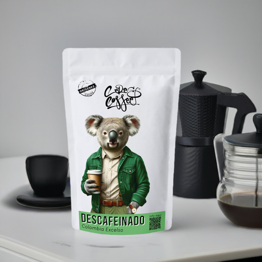 Café de Especialidad Descafeinado Colombia Excelso