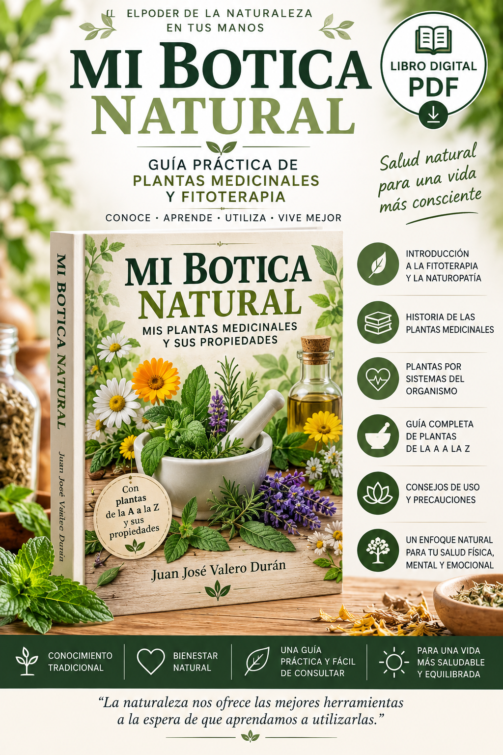 Mi Botica Natural – Guía de Plantas Medicinales y Fitoterapia | PDF