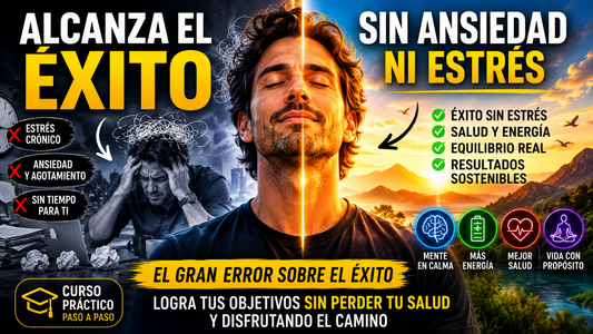 Alcanza el Éxito Sin Ansiedad ni Estrés | Curso para Lograr Resultados sin Perder tu Salud