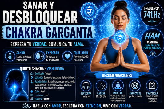 SANAR Y DESBLOQUEAR CHAKRA GARGANTA