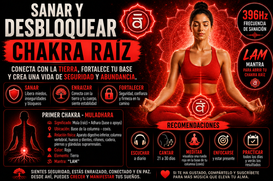 SANAR Y DESBLOQUEAR CHAKRA RAIZ
