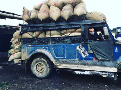 Café de especialidad Irrúa Café de origen Colombia en taza, mostrando su color y aroma, de la Finca Ciprés.
