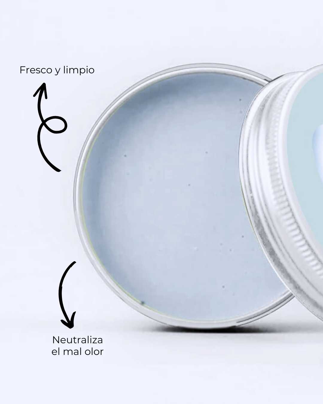 Desodorante en crema ecológico Eco So Pure de BANBU, con textura cremosa y natural para cuidado personal.
