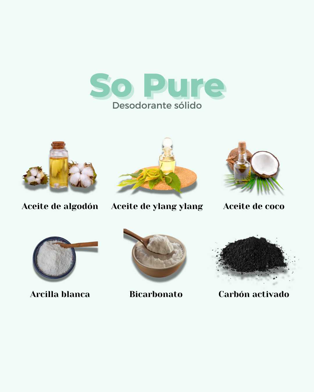 Desodorante Sólido ECO SO PURE