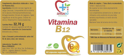 Vitamina B12 Sensaido - Sensaido