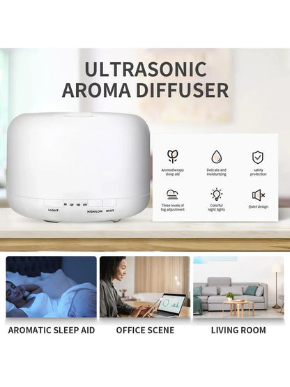 Humidificador con Control Remoto para Aromaterapia