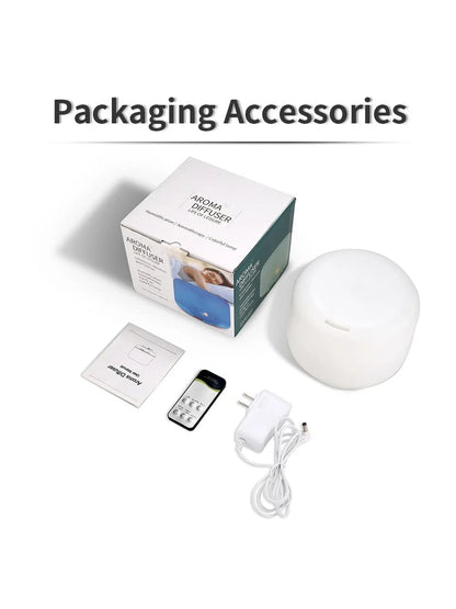 Humidificador con Control Remoto para Aromaterapia