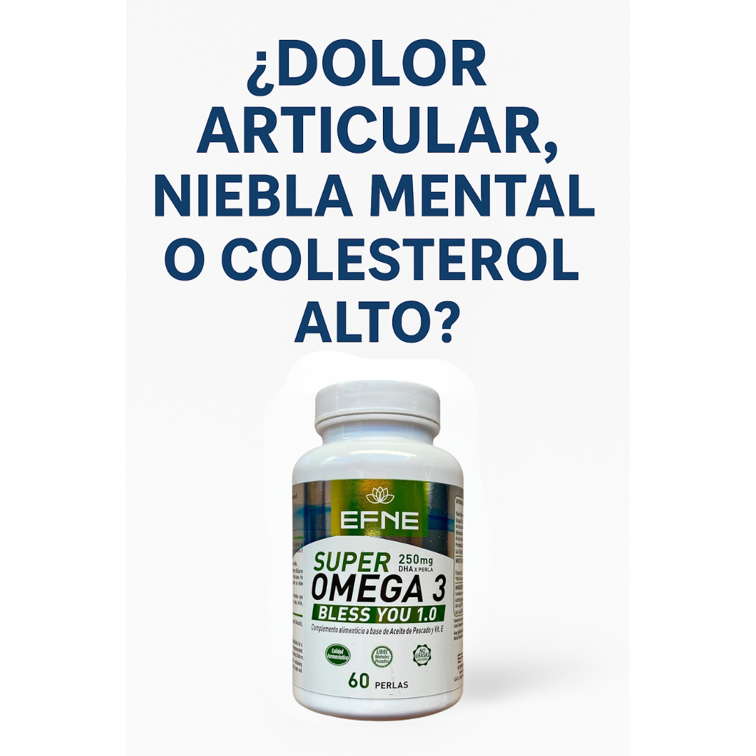Super Omega 3 EFNE – Alta pureza con Vitamina E