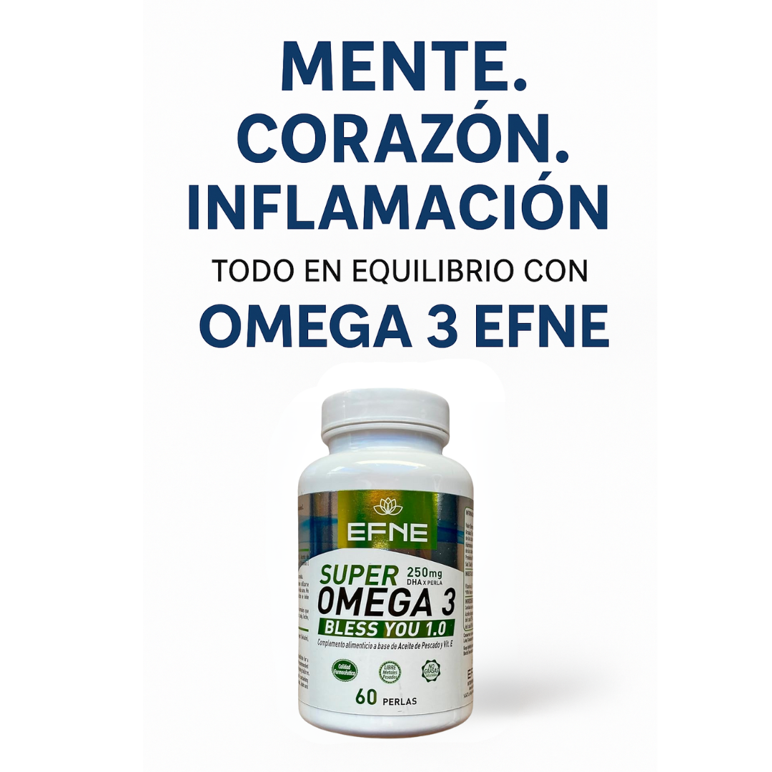 Super Omega 3 EFNE – Alta pureza con Vitamina E