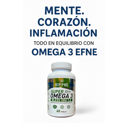 Super Omega 3 EFNE – Alta pureza con Vitamina E