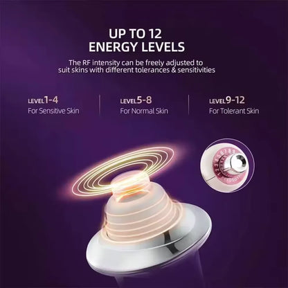 Dispositivo de Radiofrecuencia Facial a Anti edad – Rejuvenecimiento Profesional en Casa