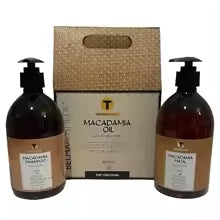Kit de cuidado capilar Belma Kosmetik Macadamia de XARODIST, caja de mantenimiento para el hogar, incluye productos multifuncionales.