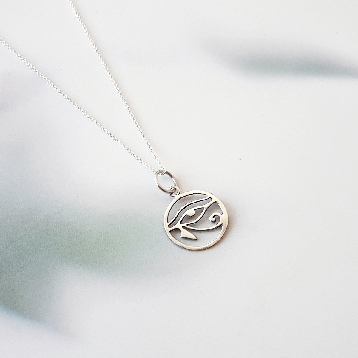 Colgante Ojo de Horus en Plata de Ley 925 - Amuleto Protector