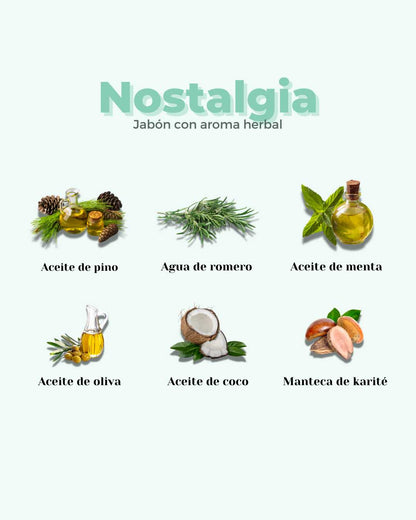 Jabón de Ducha Sólido ECO Silvestre NOSTALGIA