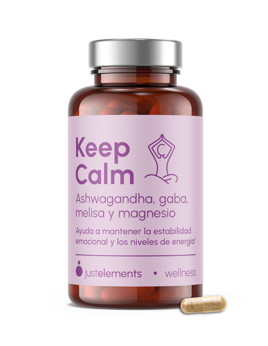 Keep Calm - Ashwagandha + Magnesio, Melisa y Gaba