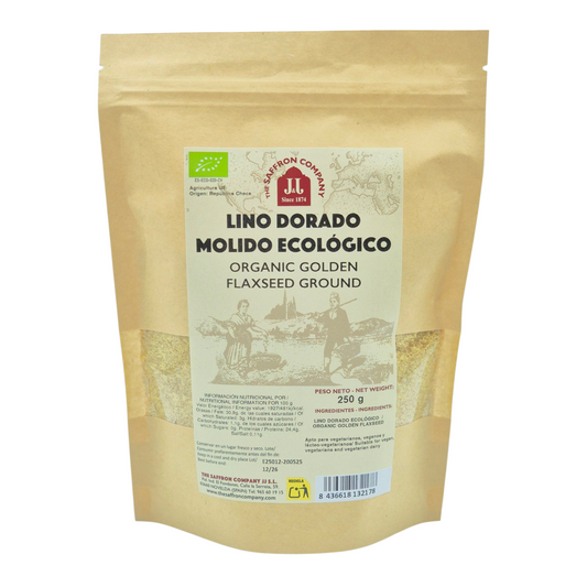Lino Dorado Molido Bio – Aporta omega 3 y proteína vegetal a tus recetas de forma práctica