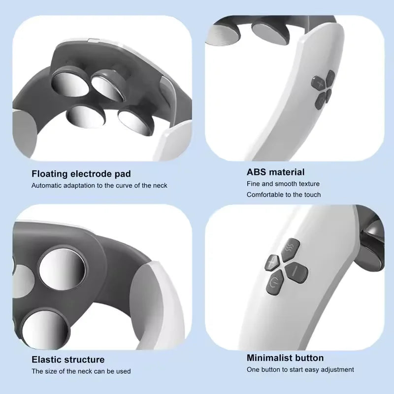 Masajeador Eléctrico de Pulso para Cuello