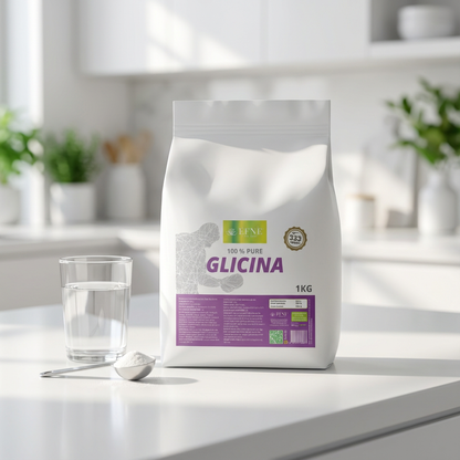 Glicina 100% pura EFNE 1 kg | 333 tomas | Aminoácido