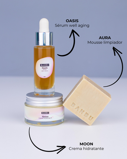 Pack Rutina Facial MEDIA ECO - Well Aging PIEL SECA