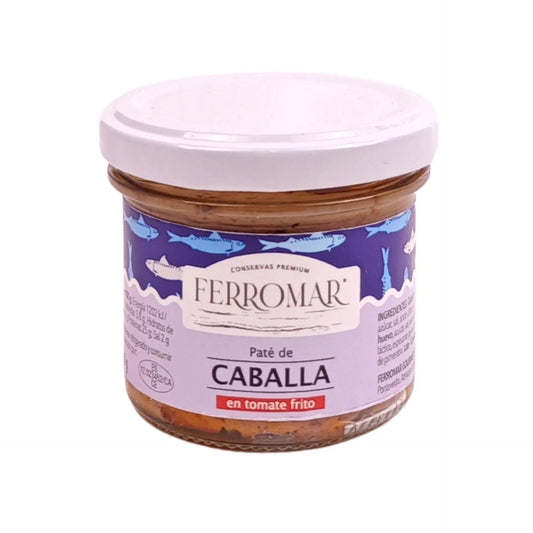 Paté de Caballa en tomate frito Conservas FerroMar - Sensaido