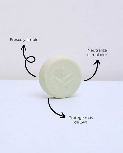 Recarga de desodorante en crema ECO SO FRESH de BANBU, envase con crema desodorante natural y ecológica.