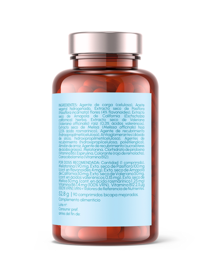 Regular Sleep - Melatonina bicapa de alta concentración 1,9 mg