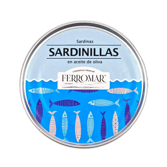 Sardinillas en Aceite de Oliva 14/18 pzas Conservas FerroMar - Sensaido