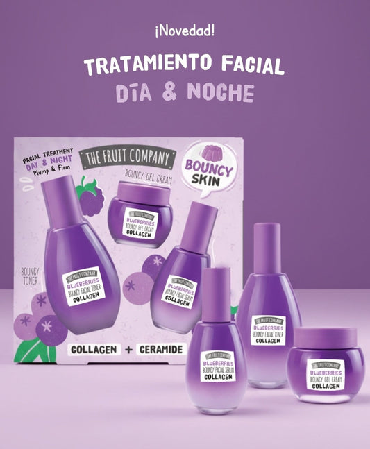 Set Facial 3 Pasos Colágeno + Ceramidas – Piel Más Jugosa e Hidratada