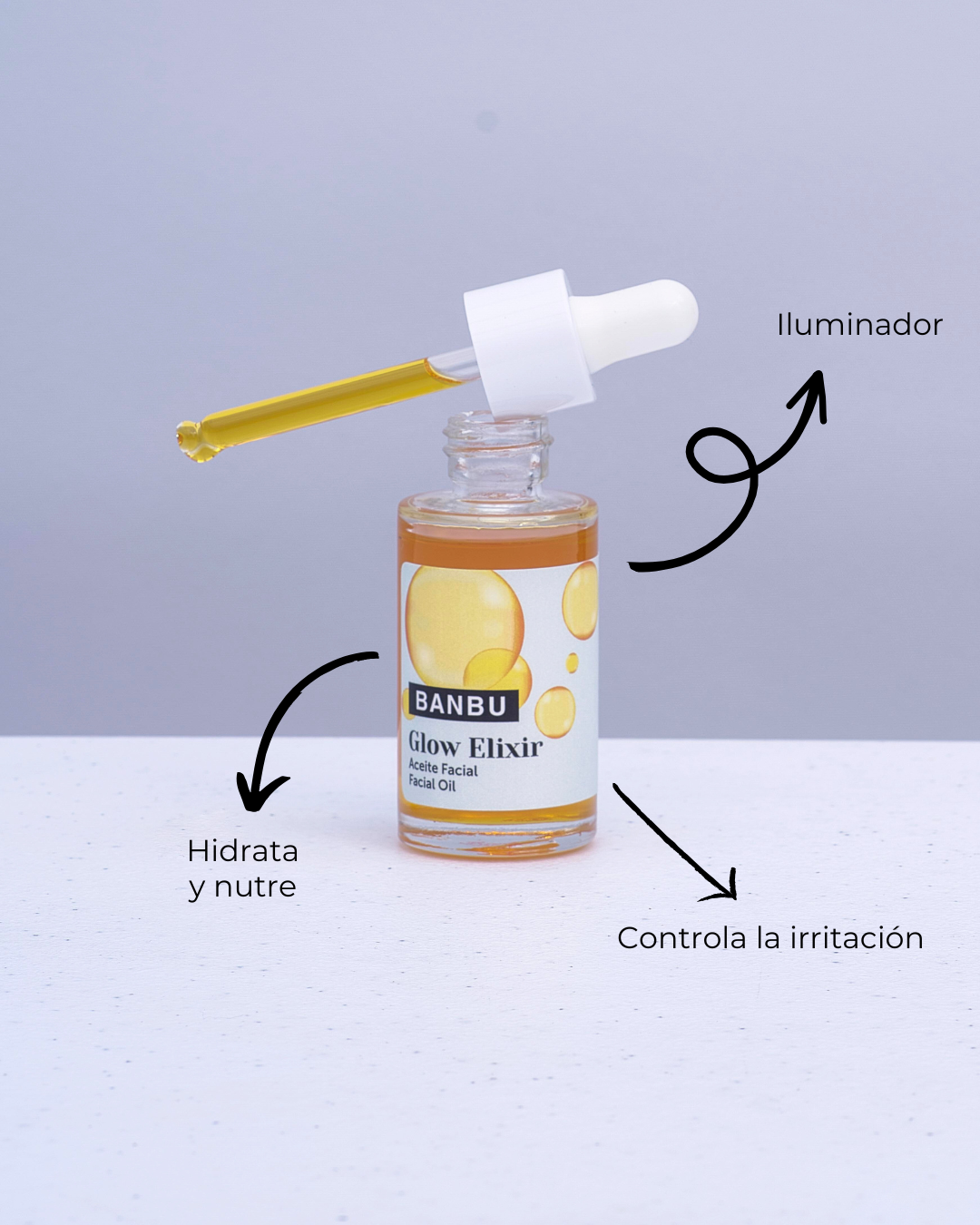 Sérum Aceite Facial ECO Iluminador GLOW ELIXIR