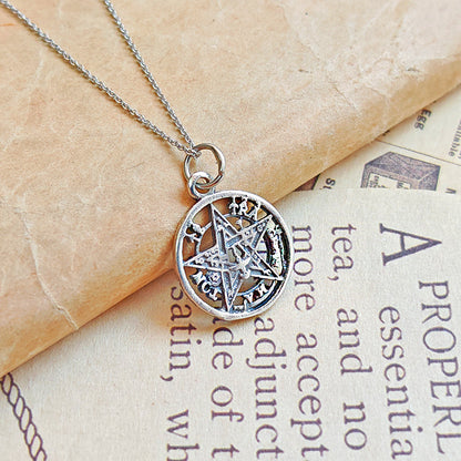 Colgante Tetragramaton en Plata de Ley 925