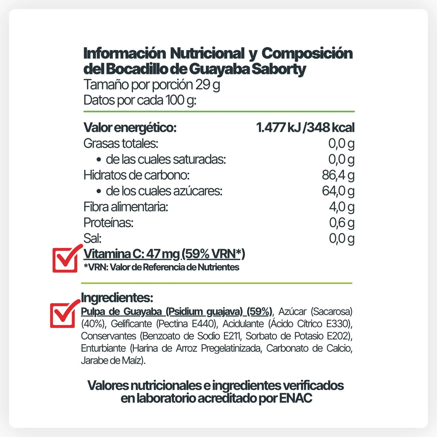 Caja Bocadillo de Guayaba Energy (32 uds / Packs Ahorro)