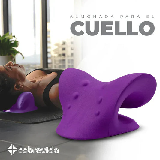 Tracción Cervical para relajar el Cuello Reduce tensión en cuello y hombros