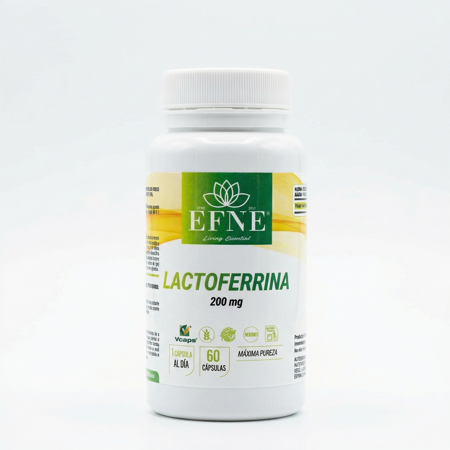 Lactoferrina 200 mg EFNE – El Elixir de Protección Celular e Inmune